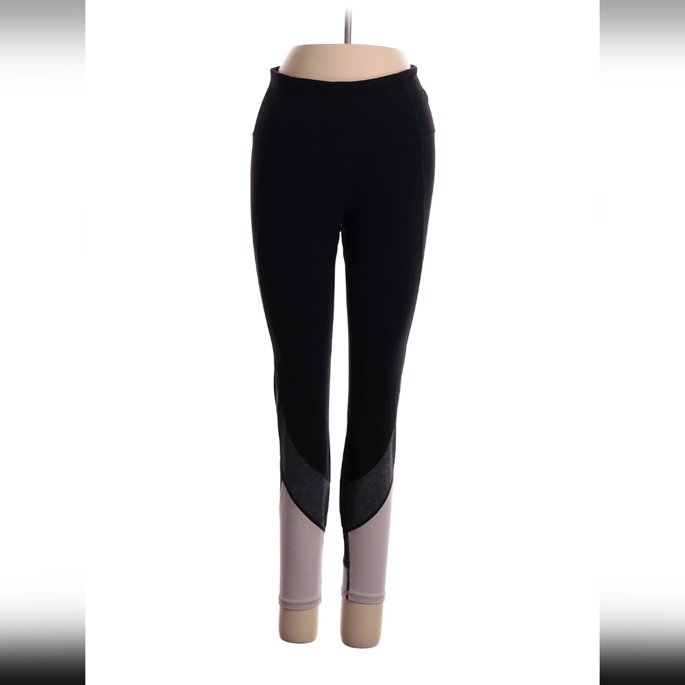 Women's Athleta Black and Pink Leggings || Small